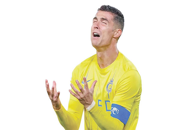 تلخ‌ترین تصاویری که از رونالدو دیده‌اید!