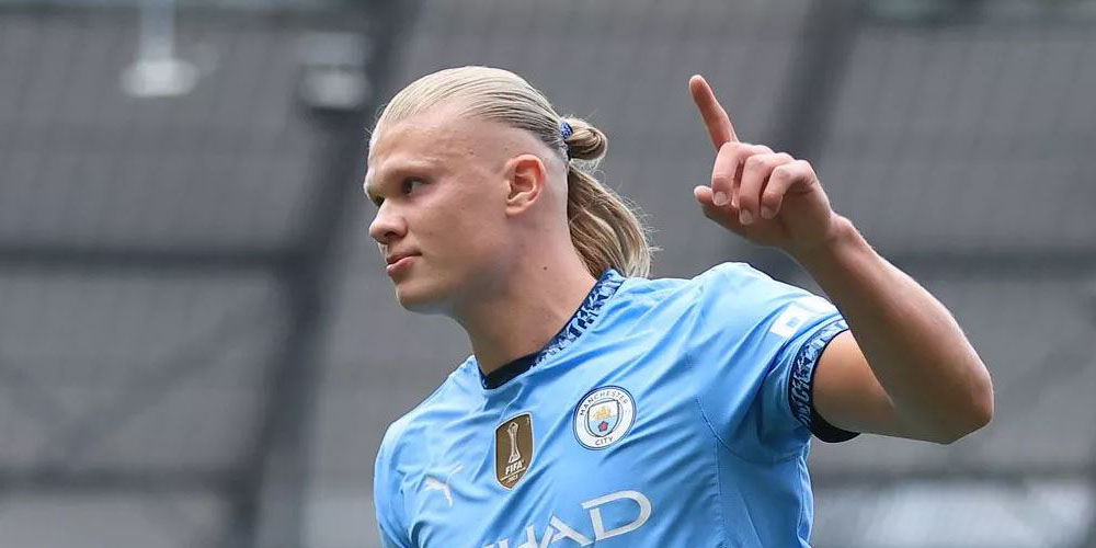 همسر ارلینگ هالند