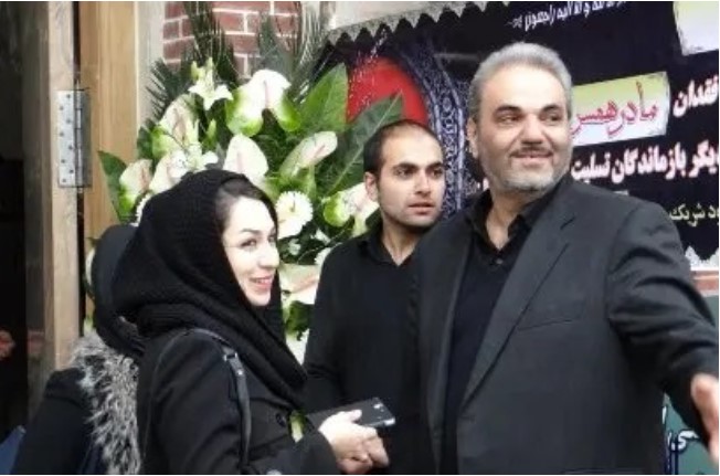 جواد خیابانی و همسرش جواد خیابانی و همسرش