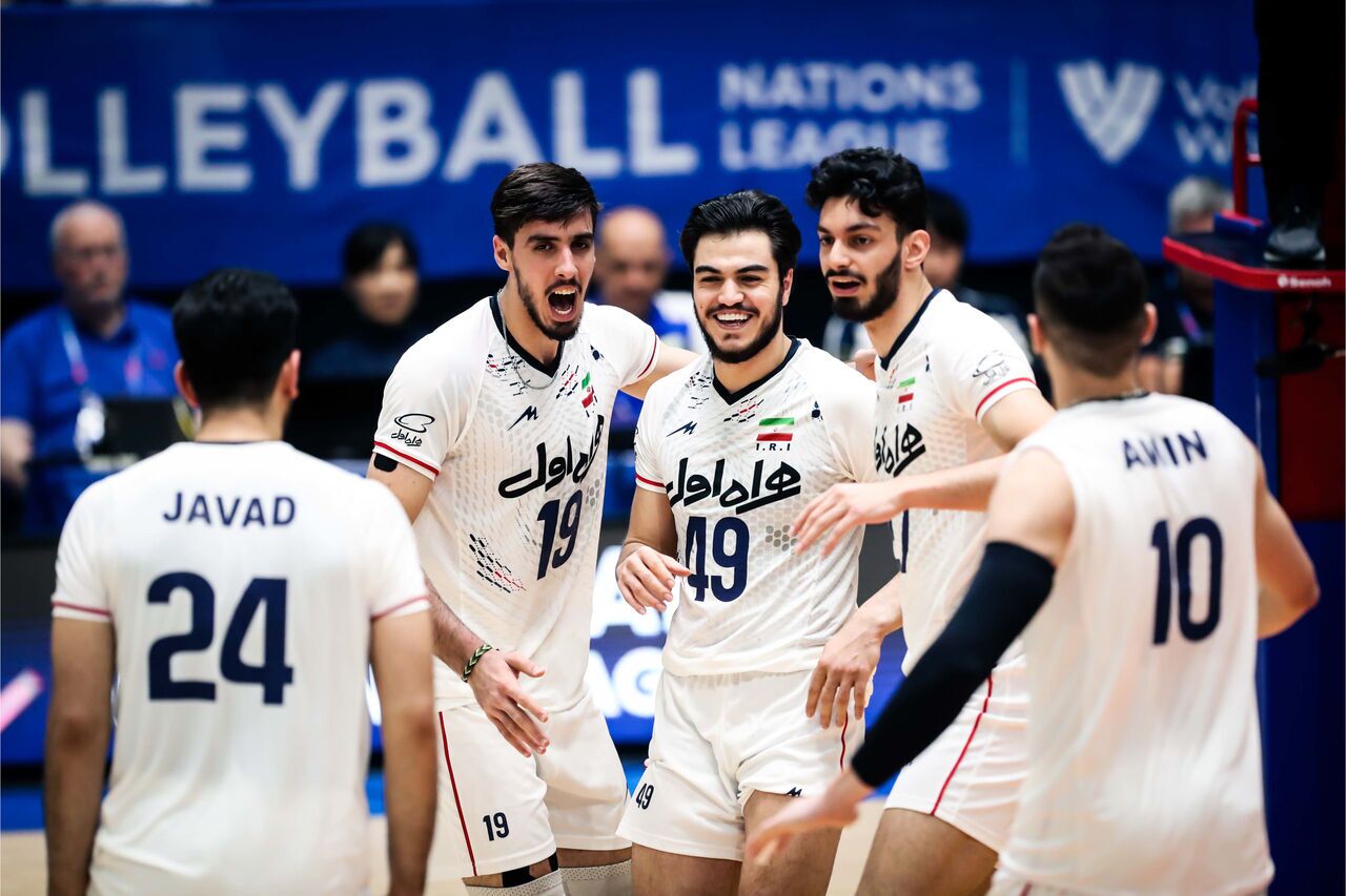 برنامه لیگ ملت های والیبال ۲۰۲۵