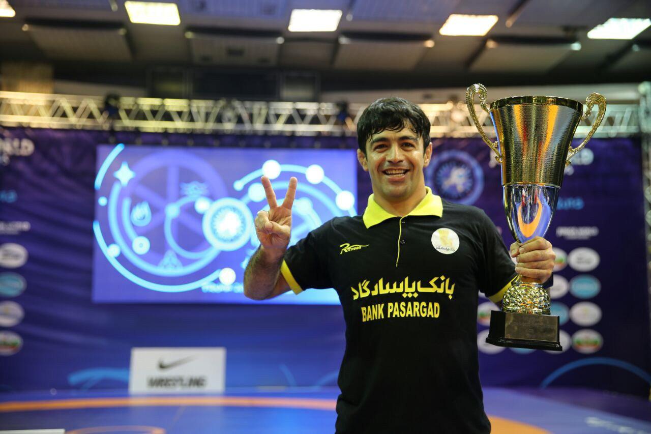  قهرمانی حمید باوفا