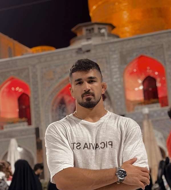 عکس امیرمحمد یزدانی کشتی گیر