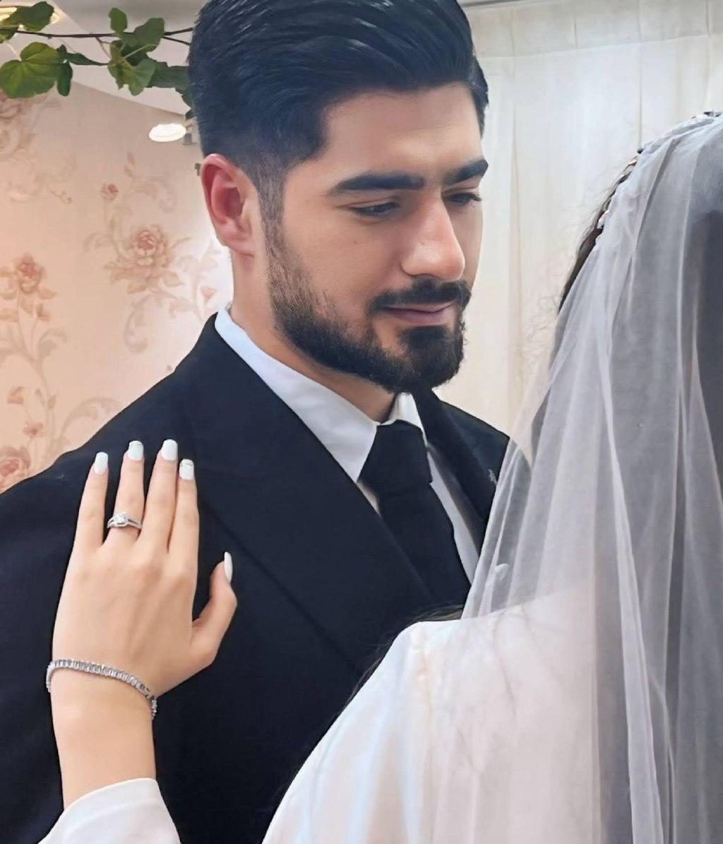 عکس مهران برخورداری و همسرش