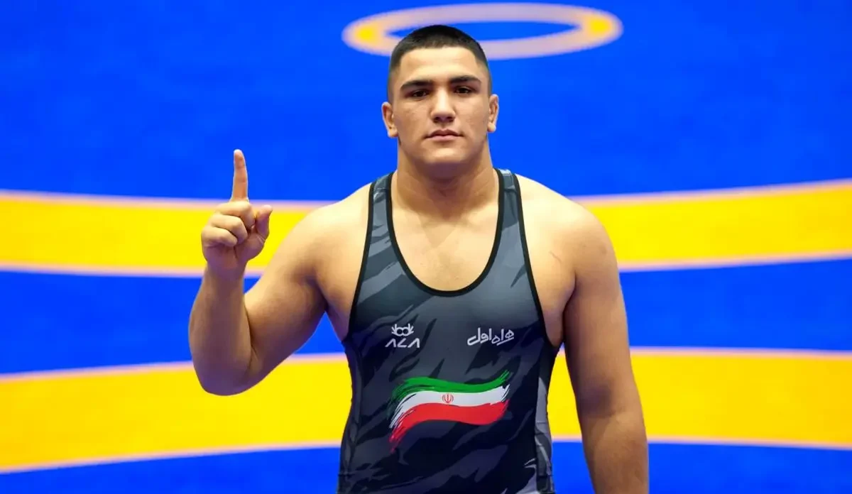 عکس ابوالفضل الهی کشتی آزاد ایران عکس ابوالفضل الهی کشتی آزاد ایران