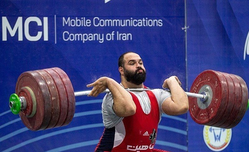  آیت شریفی وزنه بردار  