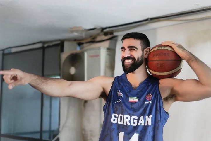 ارسلان کاظمی برترین بازیکنان بسکتبال ایران