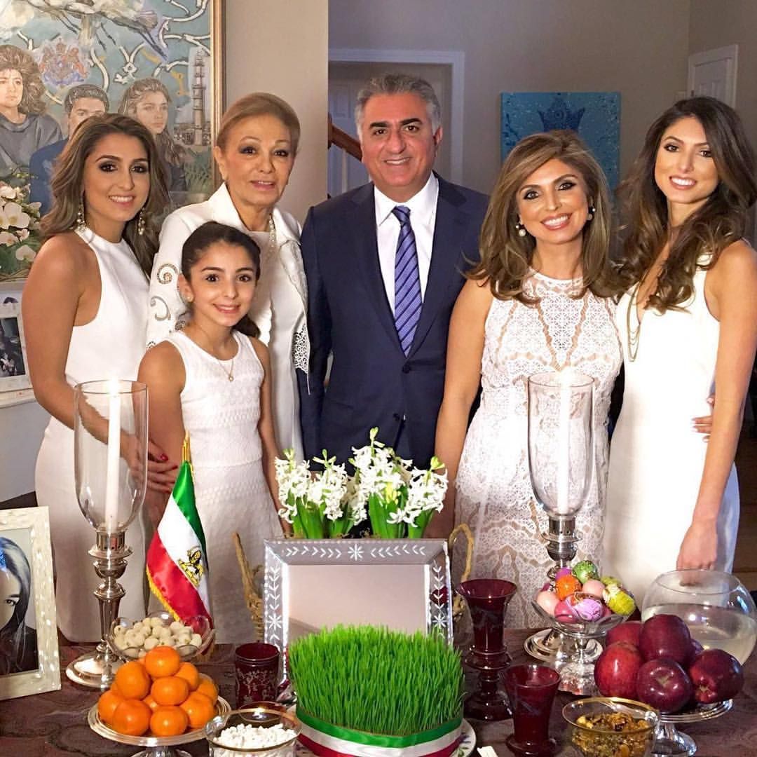 عکس فرح پهلوی و فرزندانش عکس فرح پهلوی و فرزندانش