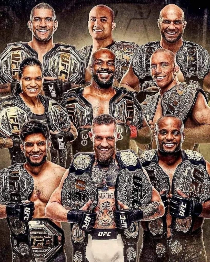 دابل چمپیون های UFC برترین مبارزان دو وزن