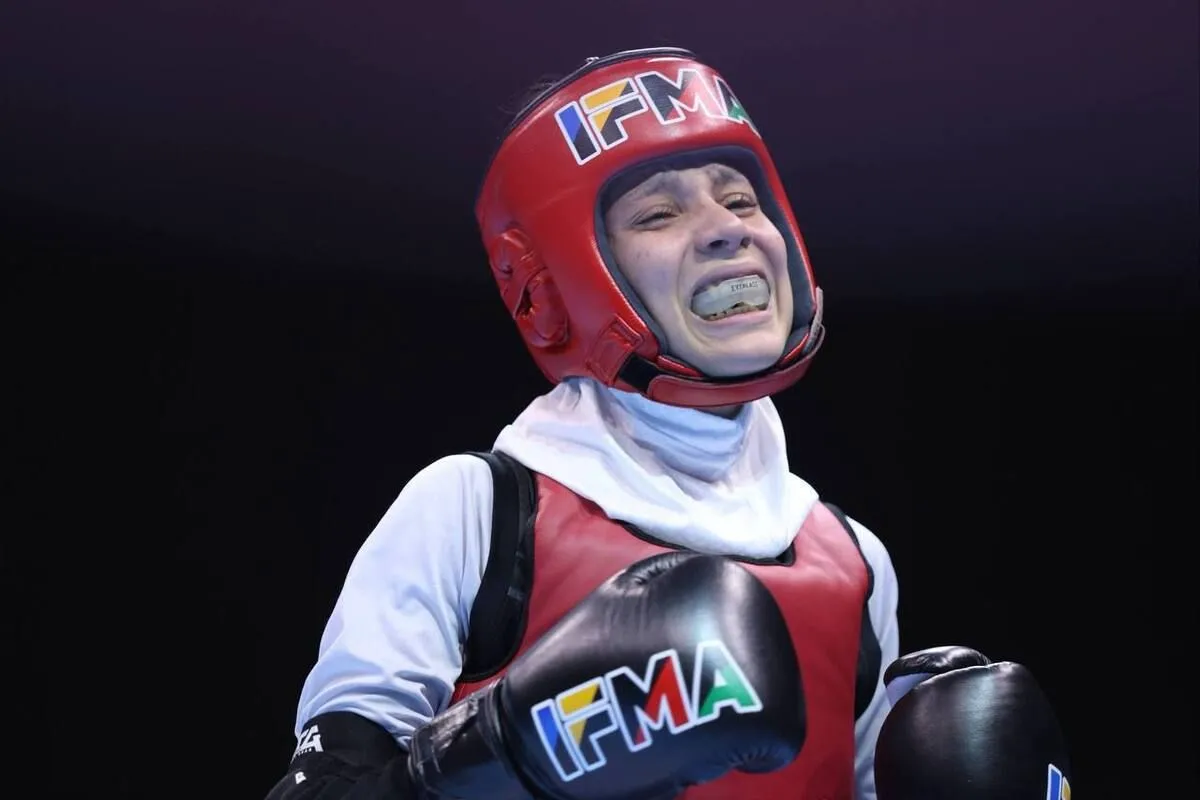 باران جانی مدال طلای موی تای آسیا  باران جانی مدال طلای موی تای آسیا