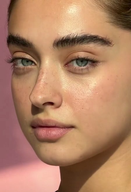 کیمیا حسینی قبل از عمل