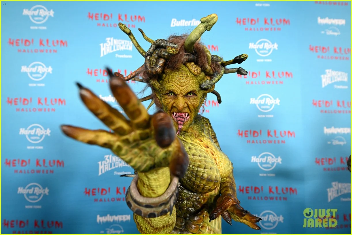 عکس هایدی کلوم هالووین 2025 عکس هایدی کلوم هالووین 2025