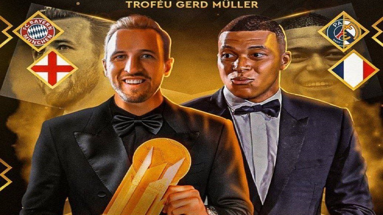 مقایسه ام‌باپه و کین در راه توپ طلا