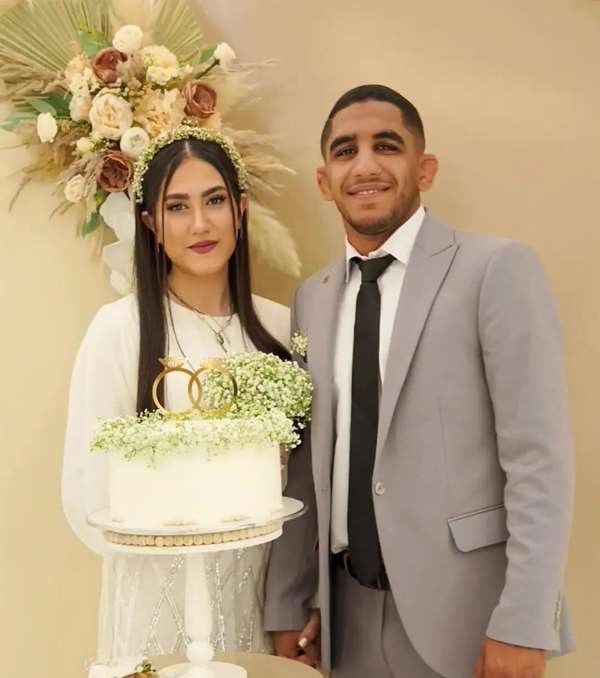 رحمان عموزاد و همسرش