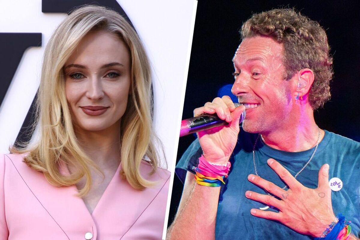 سوفی ترنر و کریس مارتین عشق تازه هالیوودی