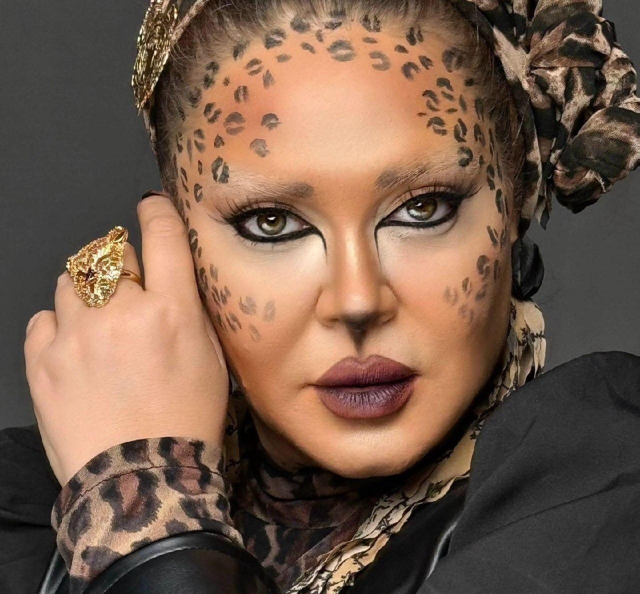 گریم بهاره رهنما در هالوین گریم بهاره رهنما در هالوین