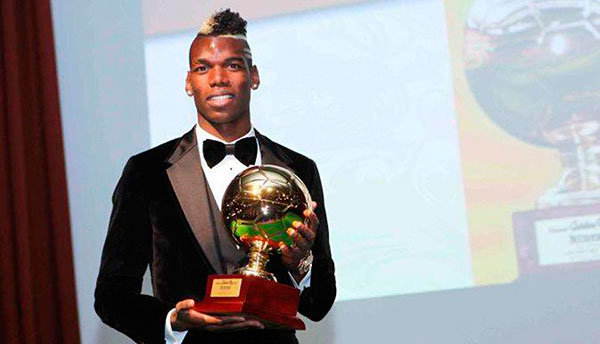 پل پوگبا برنده گلدن بوی ۲۰۱۳ پل پوگبا برنده گلدن بوی ۲۰۱۳