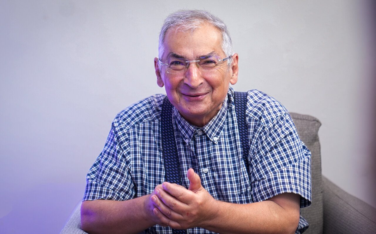 صادق زیبا کلام در راهپیمایی روز قدس