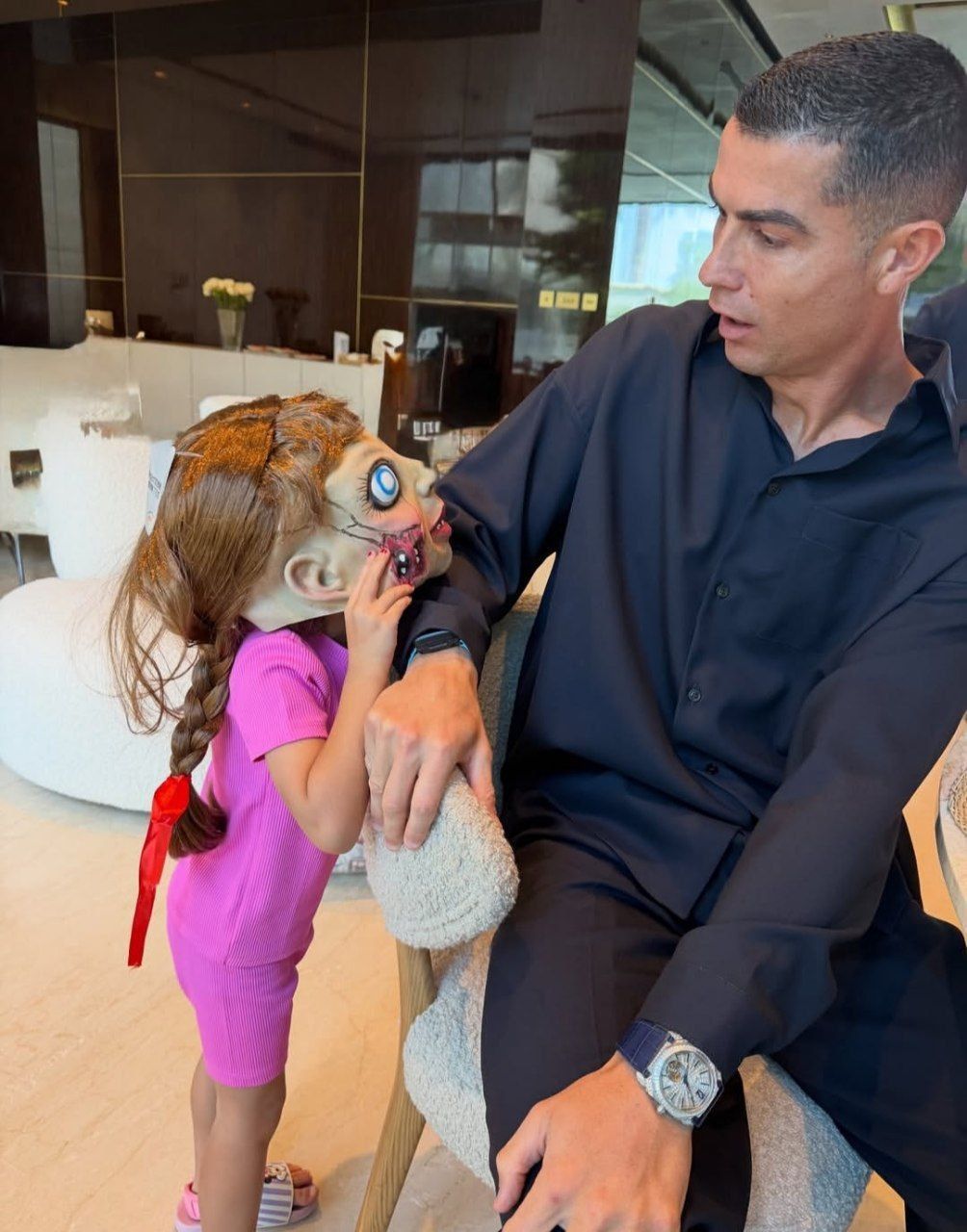 عکس رونالدو و در هالوین عکس رونالدو و در هالوین