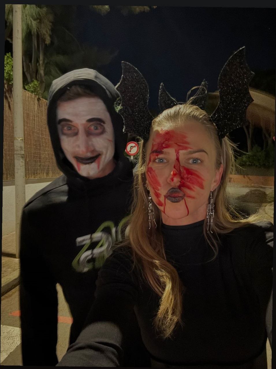 عکس لواندوفسکی و همسرش برای هالووین  عکس لواندوفسکی و همسرش برای هالووین