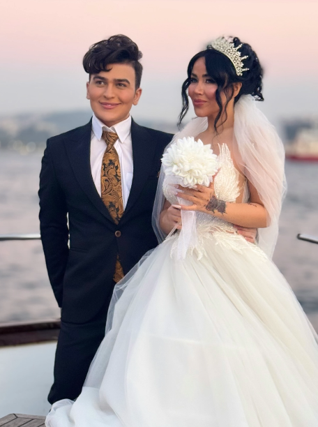 عکسهای مینا نامداری و همسرش