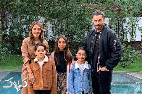 عکس خانوادگی مایک امیری