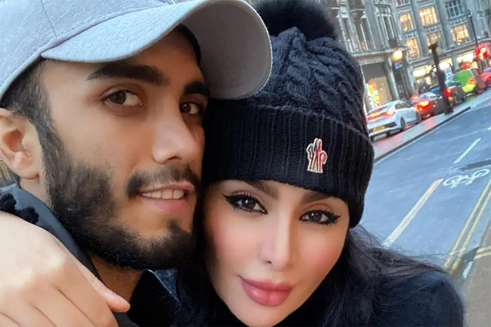 عکس دنیا جهانبخت و مهراد جم