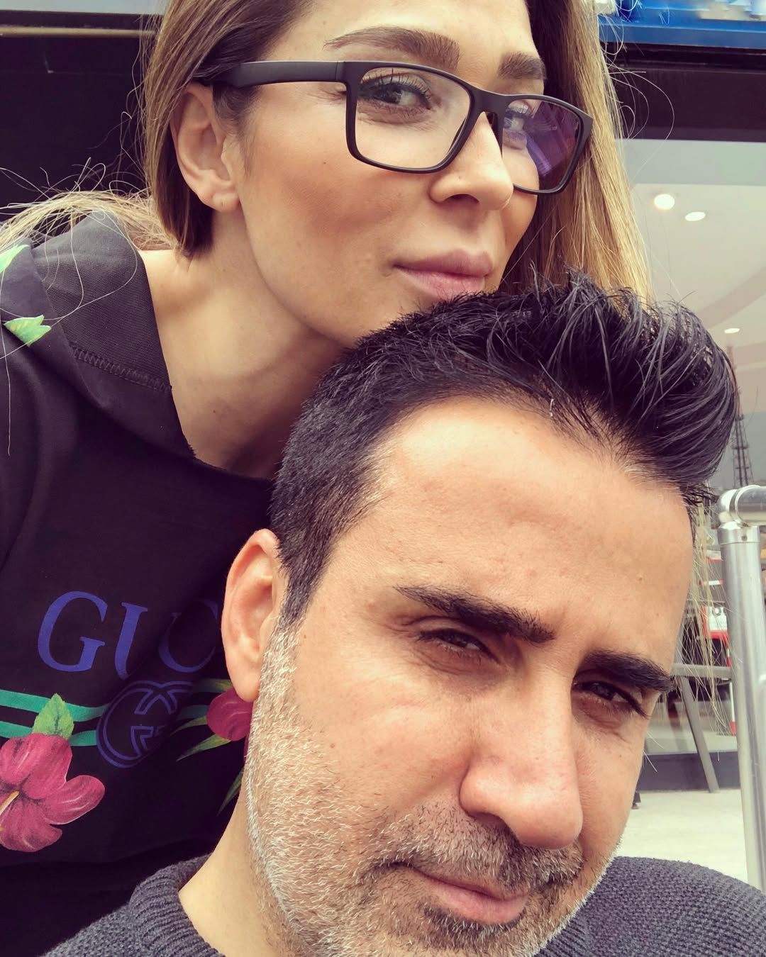 عکس امراه و همسرش