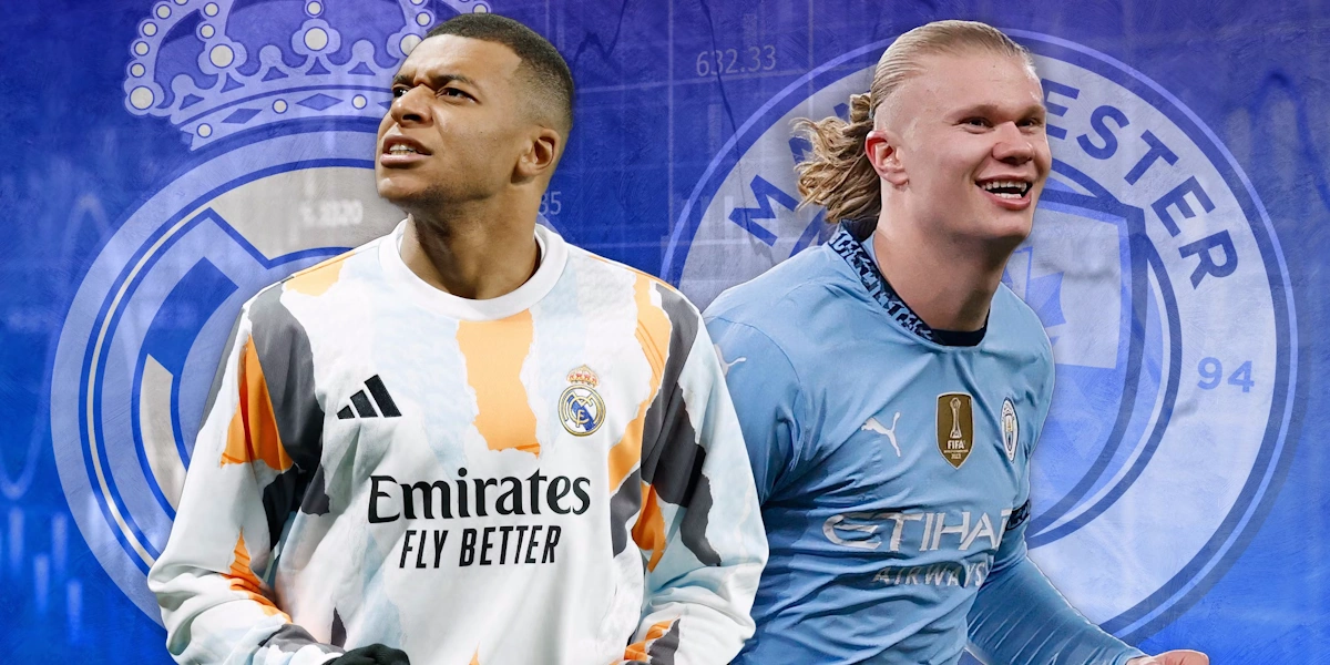 هالند در تعقیب ام‌باپه برای توپ طلا