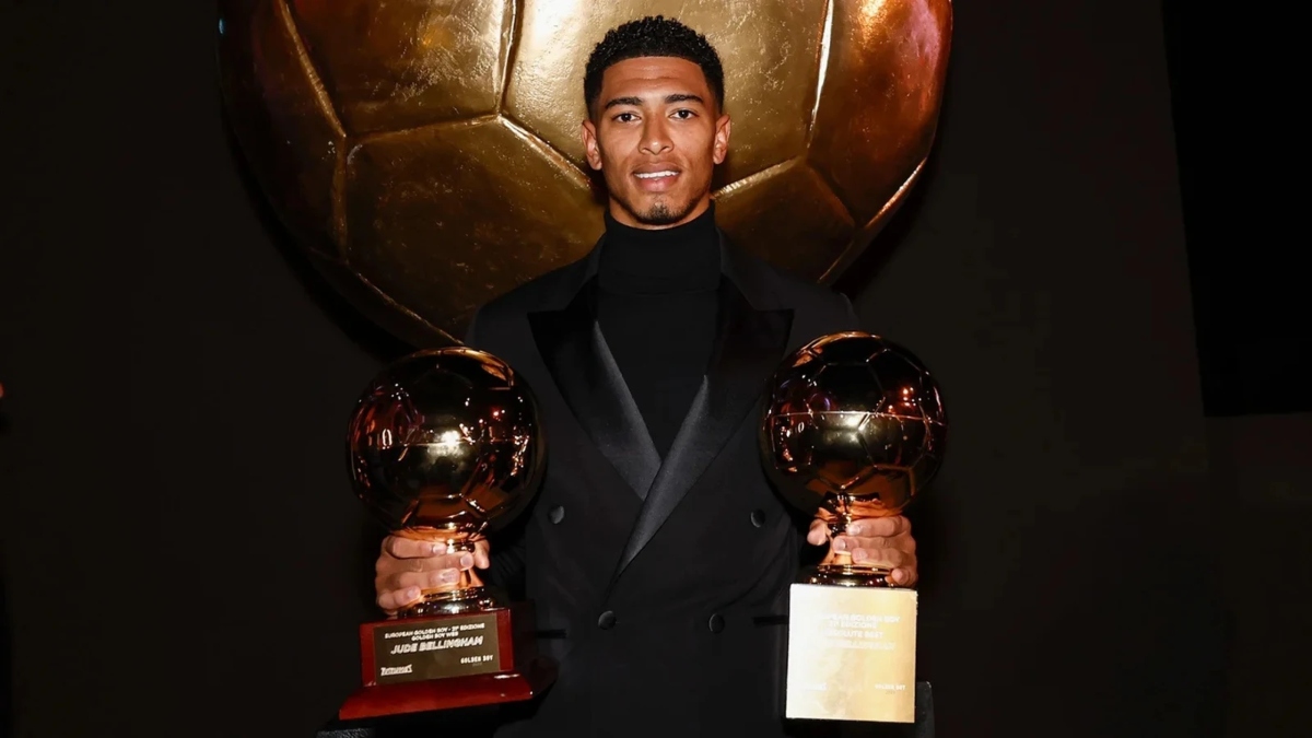 جود بلینگهام برنده گلدن بوی ۲۰۲۳ جود بلینگهام برنده گلدن بوی ۲۰۲۳