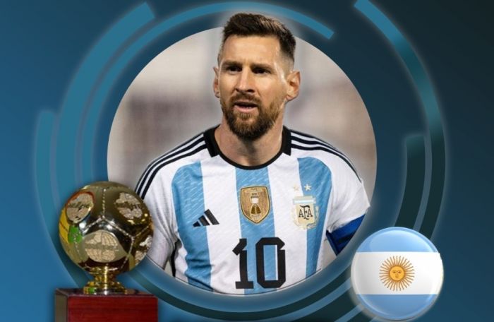 لیونل مسی در جمع سه نفر اول تاریخ
