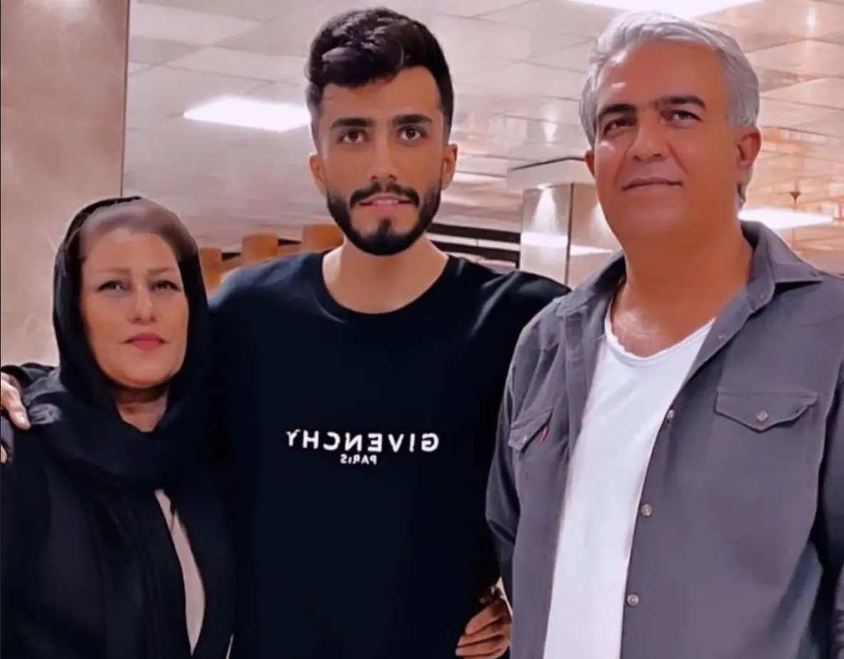 عکس خانوادگی مهراد جم