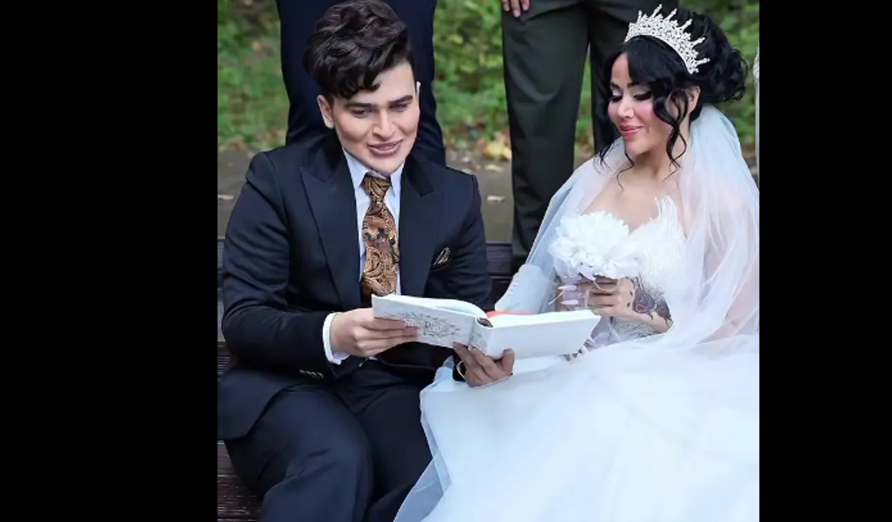 عکس عروسی مینا نامداری