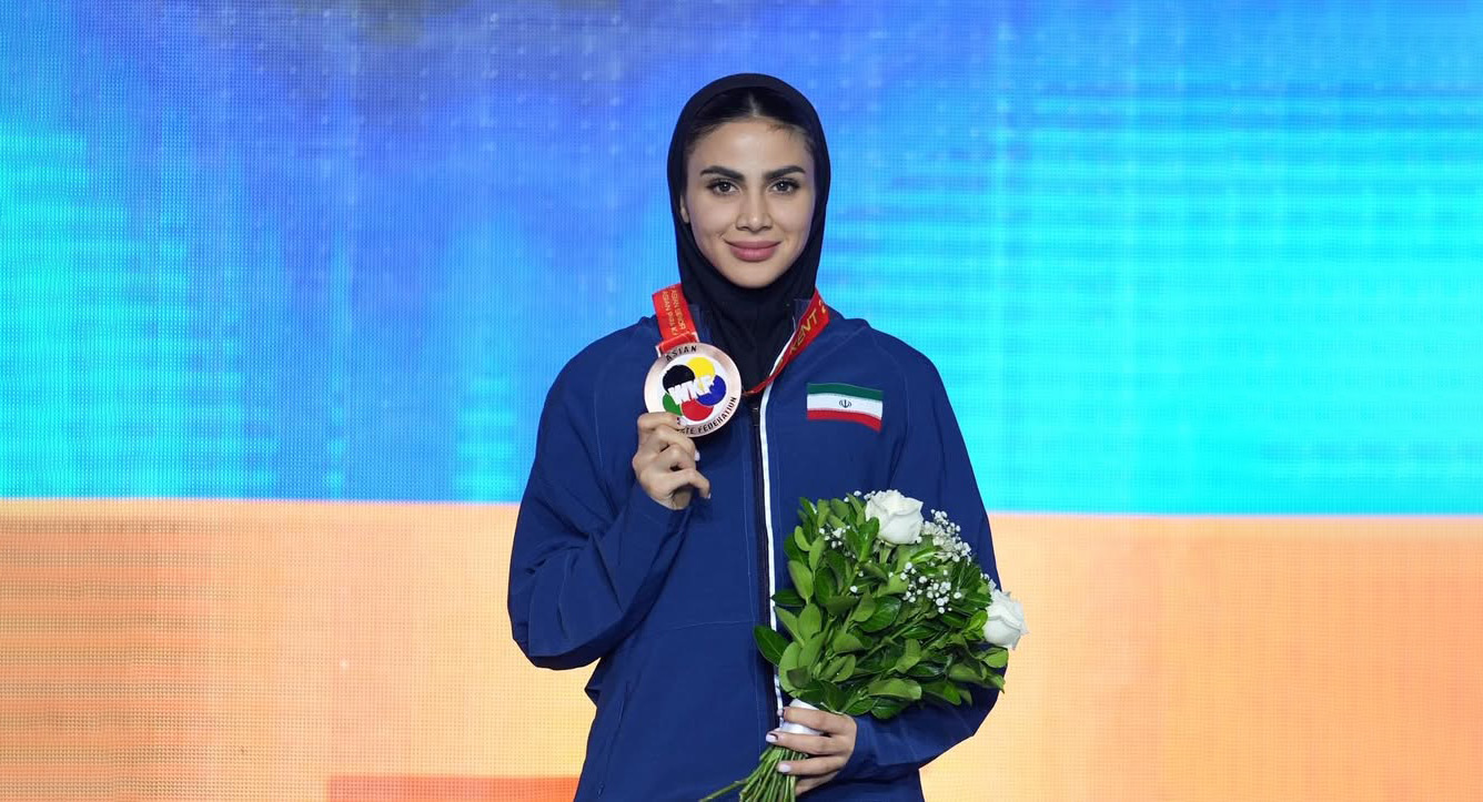 عکس سارا بهمنیار کاراته