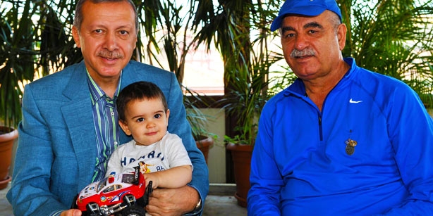 عکس ابراهیم تاتلیسس با اردوغان