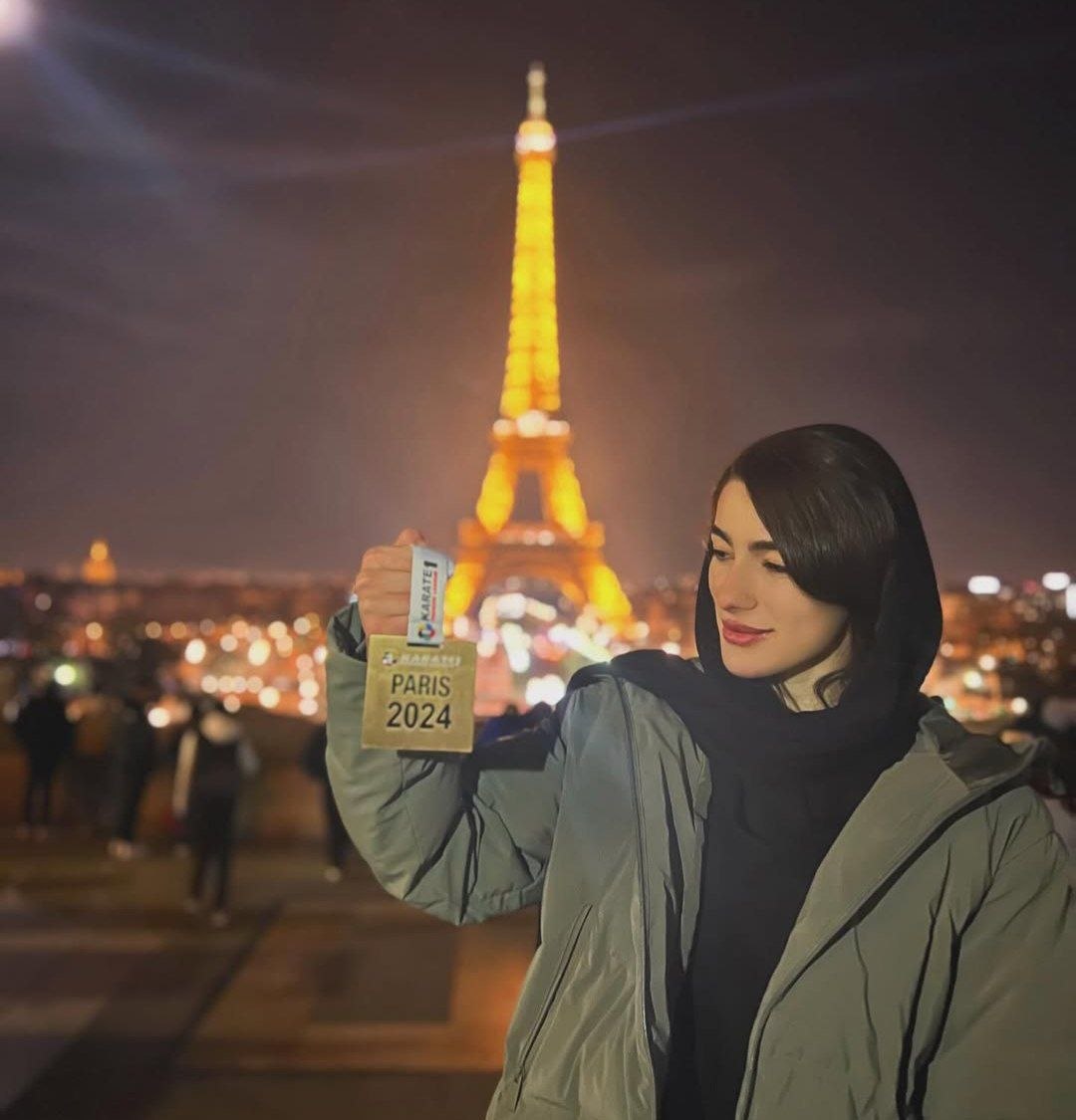 عکس آتوسا گلشادنژاد تمرینات