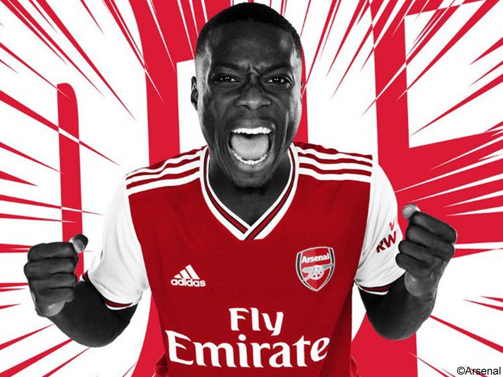 wallpaper 4k Nicolas Pépé